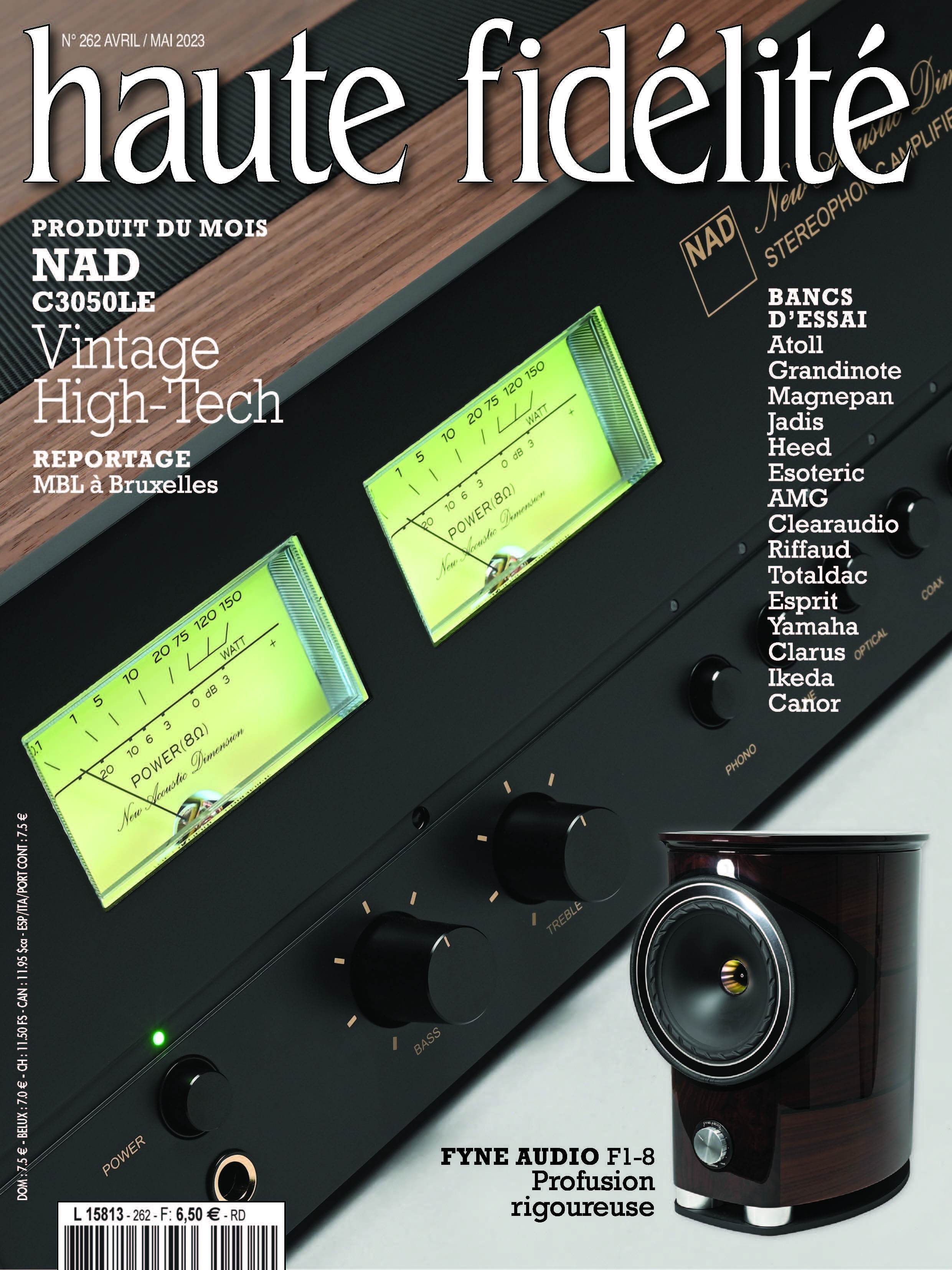 Haute Fidélité 262 - NAD C3050LE Vintage High-Tech - (EAN13 ...